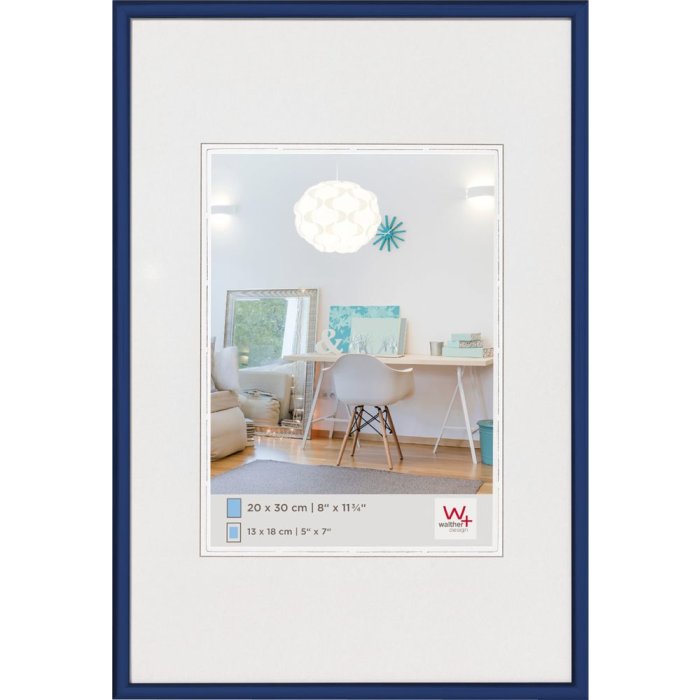 plastic frame 40x60 cm blue