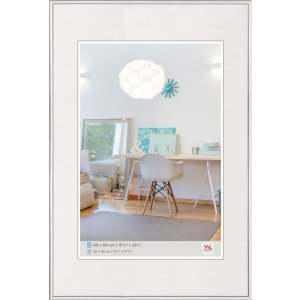 Walther New Lifestyle plastic frame 40x60 cm silver