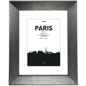 Paris Plastic Frame, contrast grey, 10 x 15 cm