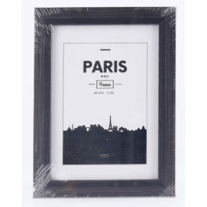 Paris Plastic Frame, contrast grey, 13 x 18 cm