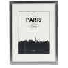 Paris Plastic Frame, contrast grey, 30 x 40 cm