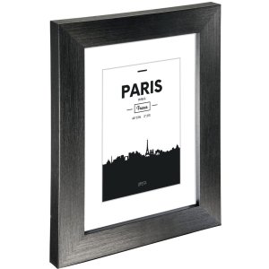 Paris Plastic Frame, black, 40 x 50 cm