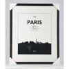 Paris Plastic Frame, black, 40 x 50 cm