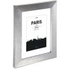 Paris Plastic Frame, silver, 10 x 15 cm