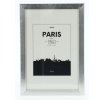 Paris Plastic Frame, silver, 13 x 18 cm