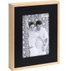 Double wooden frame and photo gallery