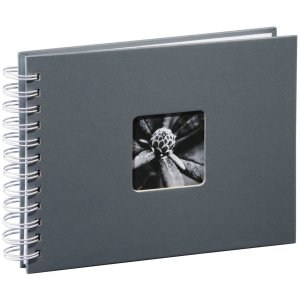 Hama spiral album Fine Art gray 24x17 cm 50 white pages