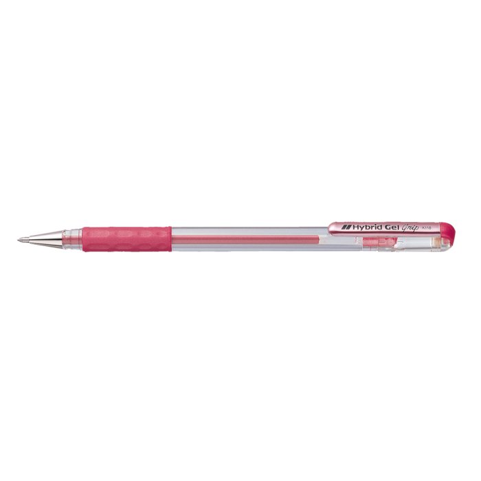 Metallic gel pen Hybrid Gel Grip 0.4 mm red