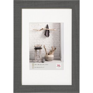 wooden frame Home 60x80 cm gray