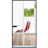 plastic frame Galeria black 50x100 cm