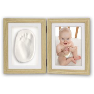 Wooden frames for baby footprints Abel