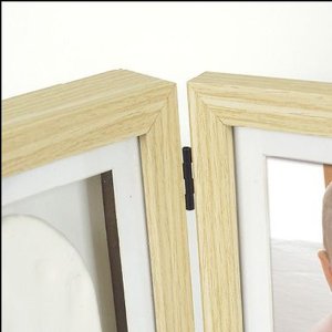 Wooden frames for baby footprints Abel