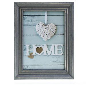 wooden frame VINTAGE 15x20 cm grey