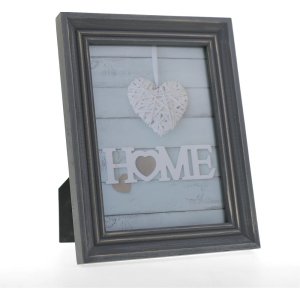 wooden frame VINTAGE 15x20 cm grey