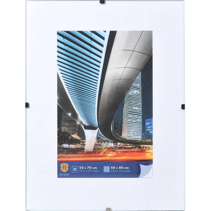 Frameless picture frame 60x80 cm