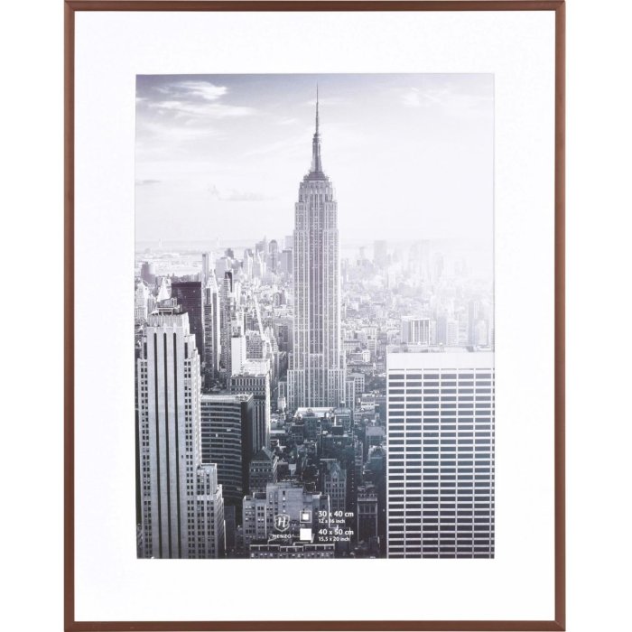 Henzo alu frame Manhattan 40x50 cm bronze