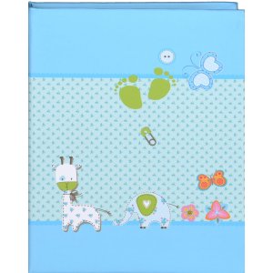 Baby Moments Photo album 36 photos 10x15 cm blue