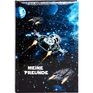 Friends book Space ship A5