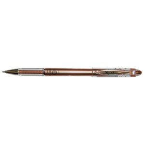 Metallic ink roller from the Slicci series in metallic brown