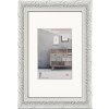 Picture frame Baroque white 8"x12"