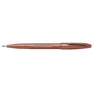 SIGN PEN Fibre pen with 0.8 mm in brown