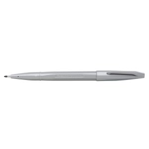 SIGN PEN grey fibre pen with 0.8 mm line width