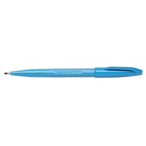 0.8 mm Fiber Pens in light blue from the SIGN PEN series