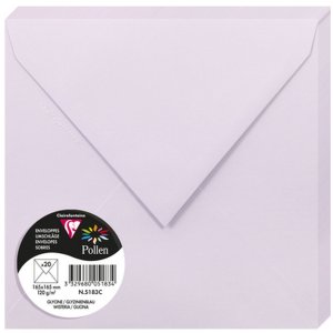 Envelopes wisteria 165x165 mm - 5183C