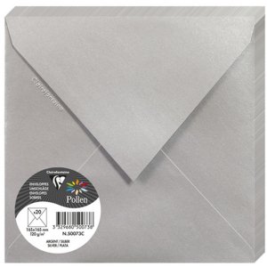 Envelopes silver 165x165 mm - 50073C