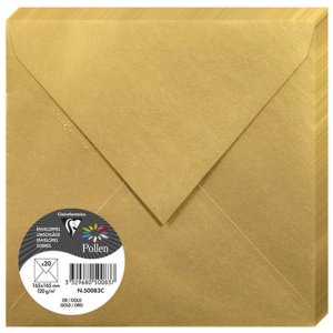 envelope 165x165 mm gold - 50083C