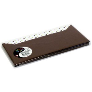 HEDGEHOG envelope 110x220 mm chocolate brown - 53235C