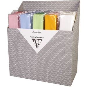 Roll crepe paper 2,50x0,50m, 40g, 1 sheet individually...