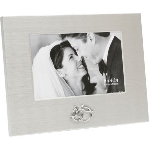 Manasa metal photo 10x15 cm with rings