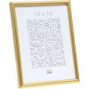 Plastic frame S011 18x24 cm gold