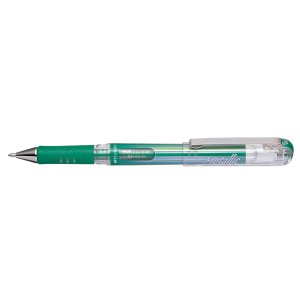 metallic green HybridGel Grip DX gel ink rollerball 0.5 mm