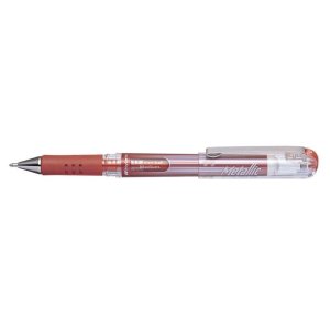 brown-metallic HybridGel Grip DX gel rollerball 0.5 mm