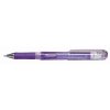 waterproof HybridGel Grip DX gel ink rollerball 0.5 mm metallic purple