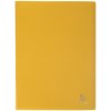 Folder made of soft PP 300µ with 20 grained covers, opaque, A4 - yellow