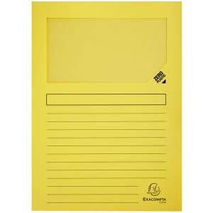 25er pack window folder120g 22x31cm pastel assorted