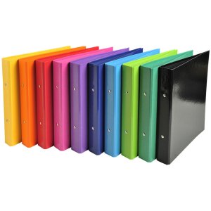 Ring binder with rings 25mm 2 Iderama sorted A5 colors