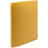 Ring Binder PP 500? 20mm 4 15mm rings, back, opaque, yellow for A4