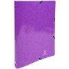 Ring Binder with elastic 4 rings 15mm Iderama - A4 violet violet