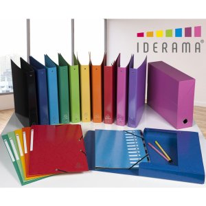 Iderama Prem folder Touch® back 70mm Light Blue