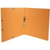 Ring binder with elastic, 2 15mm, back 20mm, 32x25cm for A4 - Iderama - orange