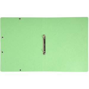 Ring binder with two rings and elastic 15mm Iderama A4 citrus green