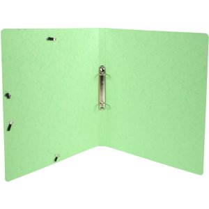 Ring binder with two rings and elastic 15mm Iderama A4 citrus green