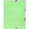 Ring binder with two rings and elastic 15mm Iderama A4 citrus green