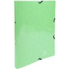 Ring binder with two rings and elastic 15mm Iderama A4 citrus green