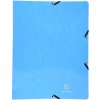 Ring binder with two rings and elastic 15mm Iderama A4 Light blue