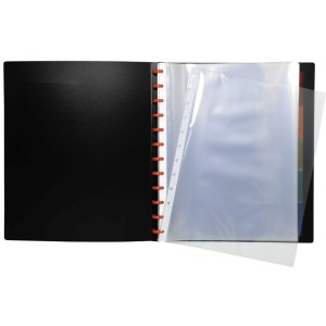 Visor folders with transparent covers, for A4 - Exactive...